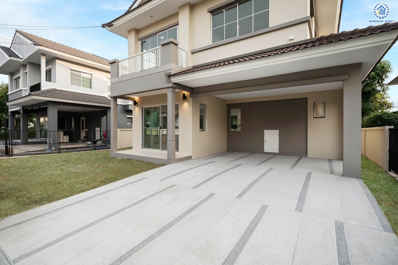 บ้านมือสองตกแต่งใหม่ คุณภาพแบรนด์ LH โครงการ ชัยพฤกษ์ ราชพฤกษ์-แจ้งวัฒนะ เนื้อที่ 58.4 ตร.ว. ฟังก์ชัน 3 ห้องนอน 3 ห้องน้ำ 2 ที่จอดรถ ภายในตกแต่งหรูหรา บนทำเลศักยภาพติดถนนราชพฤกษ์ เชื่อมสู่แจ้งวัฒนะได้อย่างรวดเร็ว และเพียง 10 นาทีถึงรถไฟฟ้า "สถานีบางรักใหญ่" จุดขึ้นทางด่วน "ศรีรัช" โรบินสัน ไลฟ์สไตล์ ราชพฤกษ์ และ โลตัส นอร์ธราชพฤกษ์